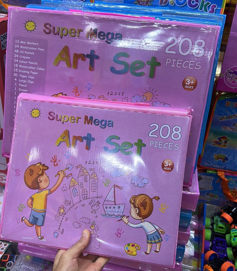 Kit d'art de dessin pour Les enfants (حجم كبير)